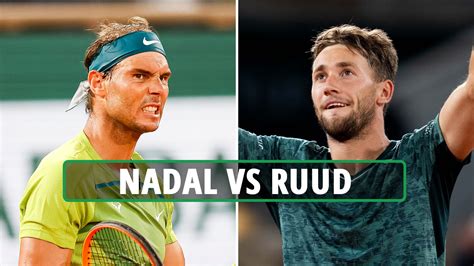 Rafael Nadal vs Casper Ruud LIVE: French Open .